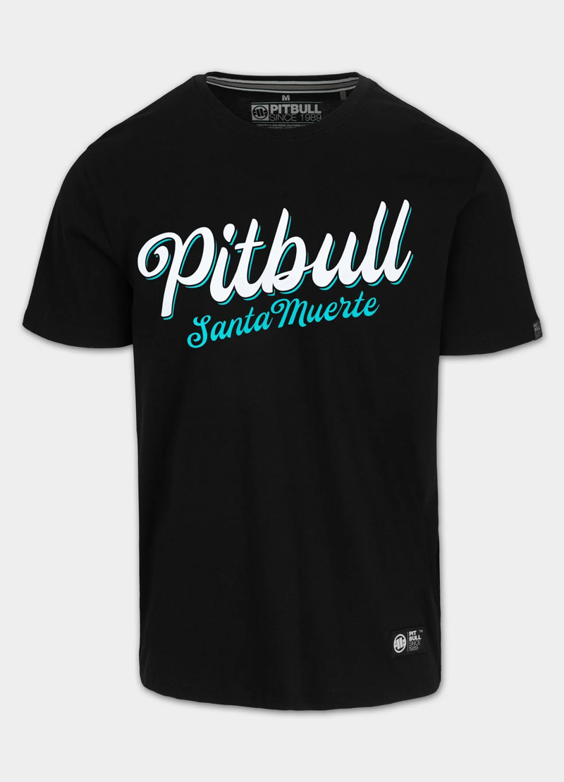 Pitbull Sports santa muerte Tshirt-black